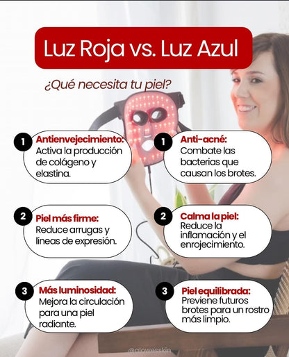 Mascara Facial LeD + SeruM de RegalO