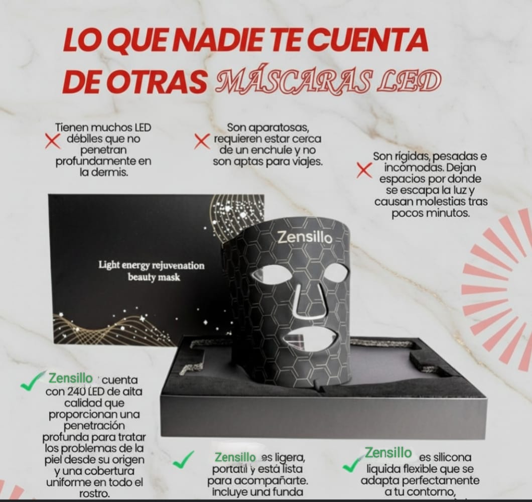 Mascara Facial LeD + SeruM de RegalO