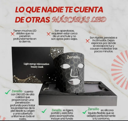 Mascara Facial LeD + SeruM de RegalO