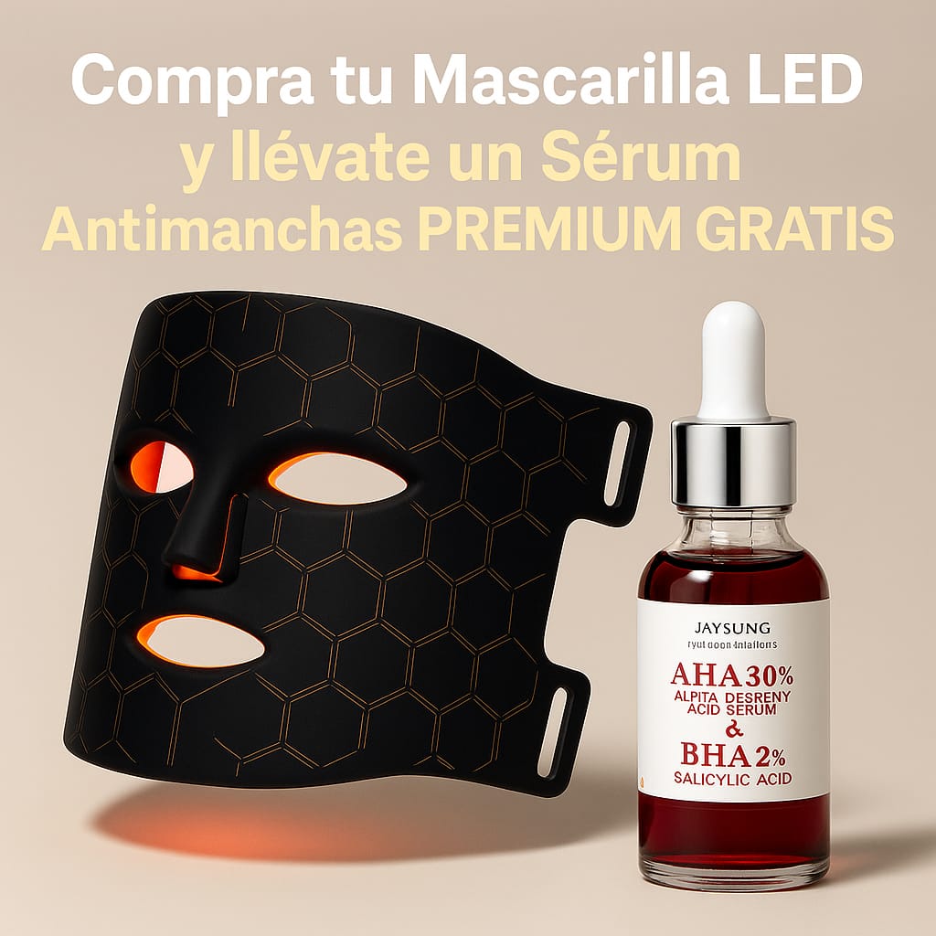 Mascara Facial LeD + SeruM de RegalO