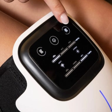 Masajeador de rodilla infrarrojo con terapia de calor y luz roja